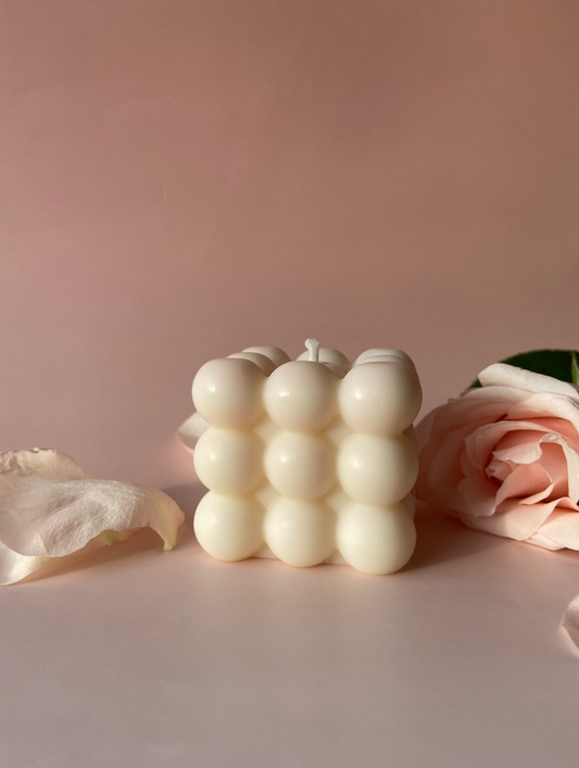 bougie décorative bubble bulles parfumée bougie design
