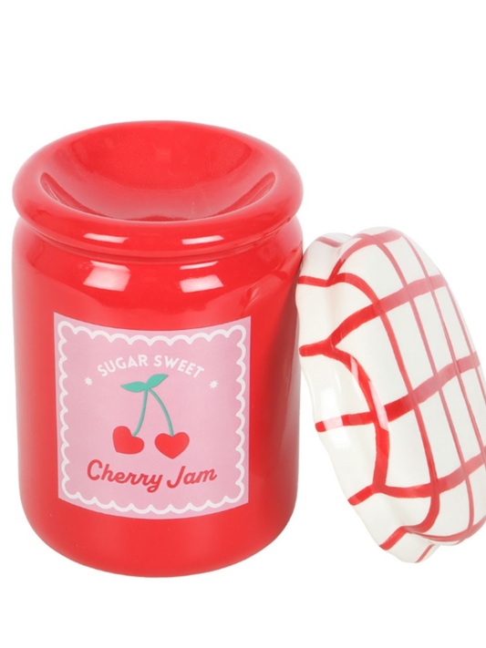 Brûle-parfum Pot de confiture Cerise