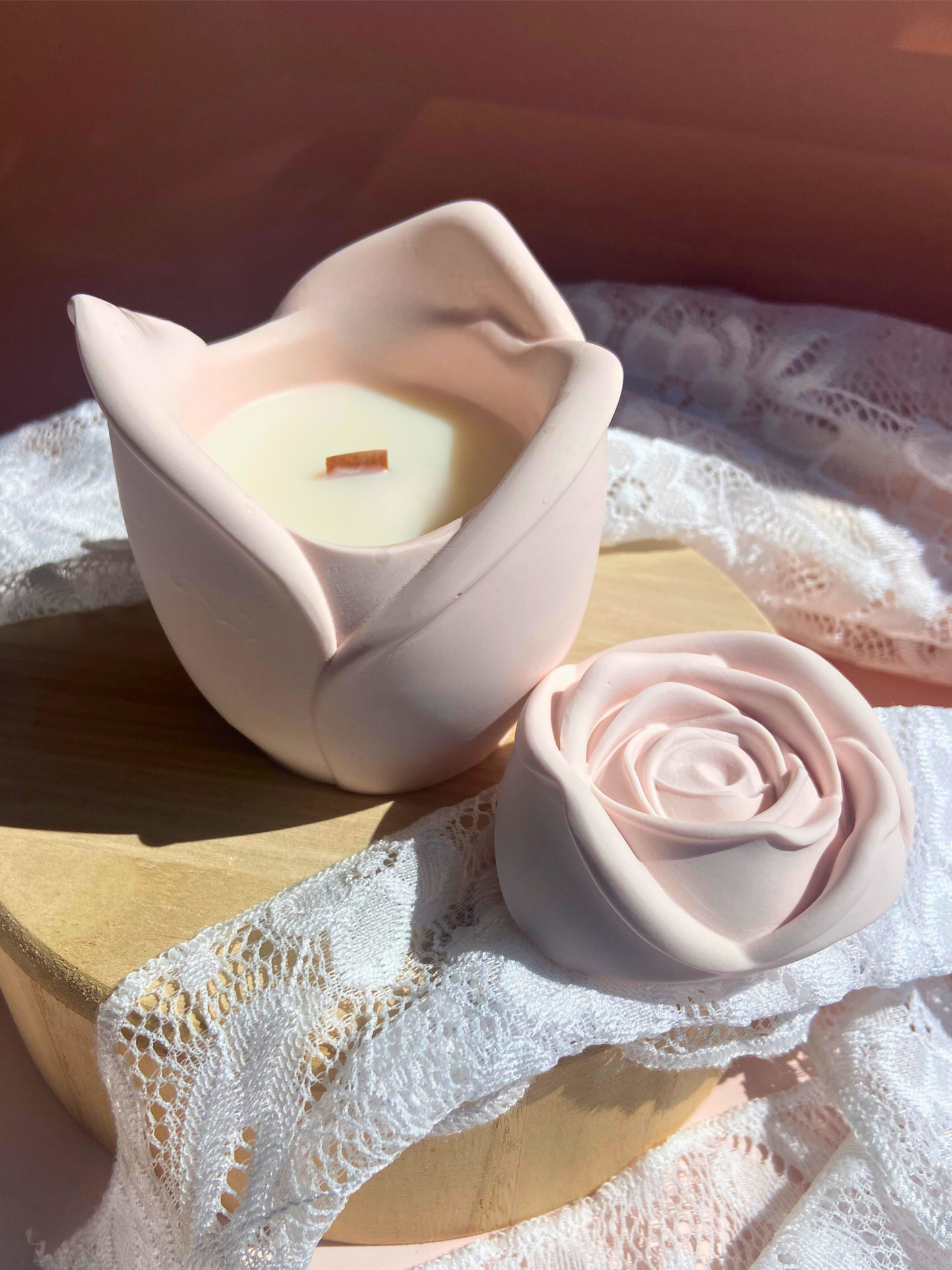 Bougie La Rose