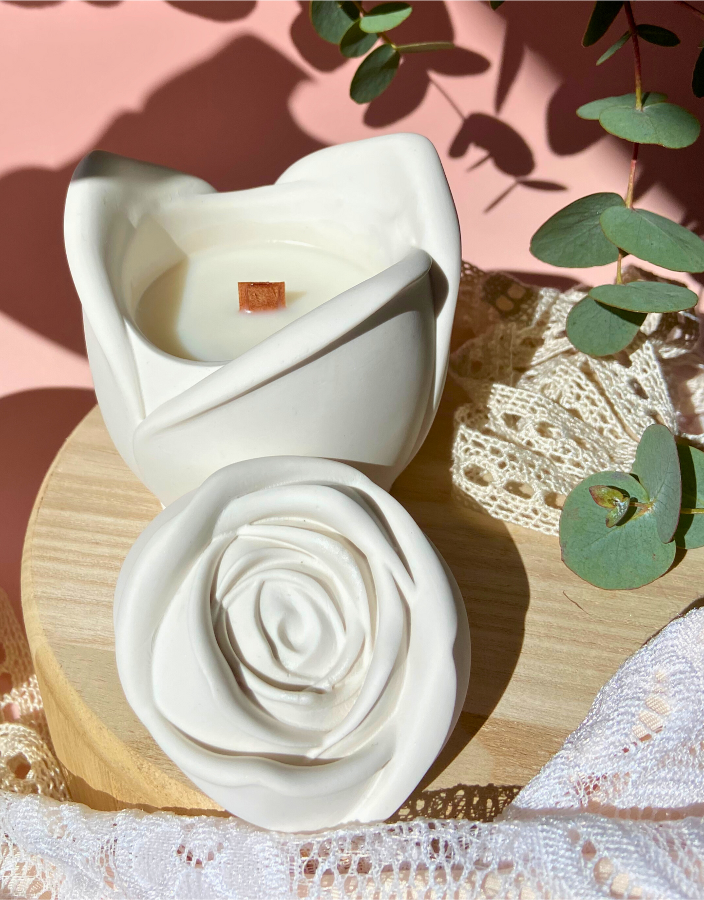 Bougie La Rose
