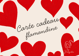 Carte cadeau électronique Flamandine