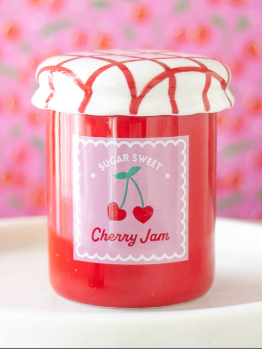 Brûle-parfum Pot de confiture Cerise