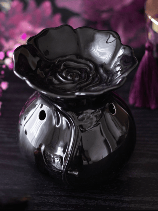 Brûle-Parfum La Rose noire