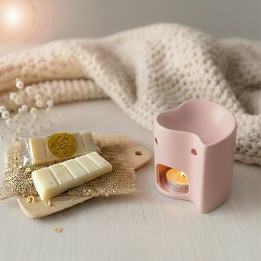 Duo Cocooning : Brûle-parfum Souffle d'Amour & Tablette