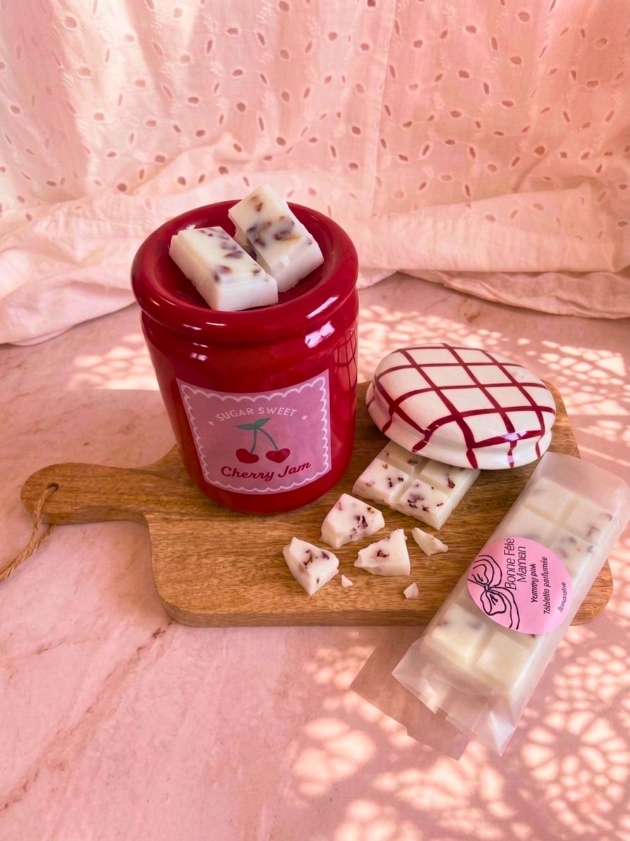 🌸Pack Pot de confiture Cerise 🌸